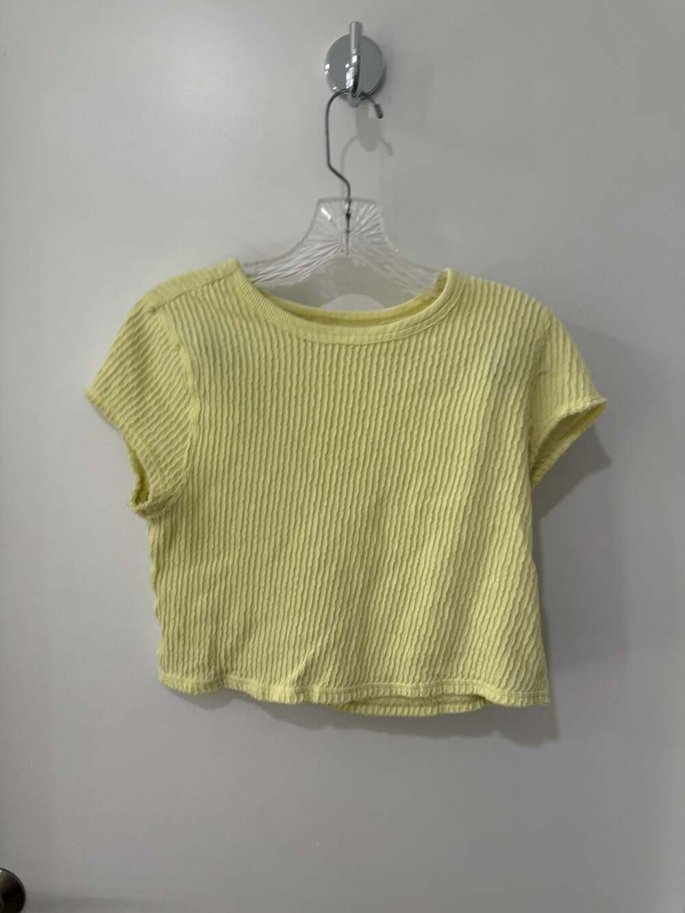 FP Movement by Free People Second Base Tee in Lemon Drop XS